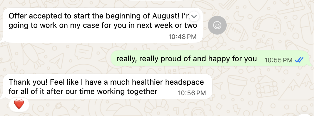 Liz's message