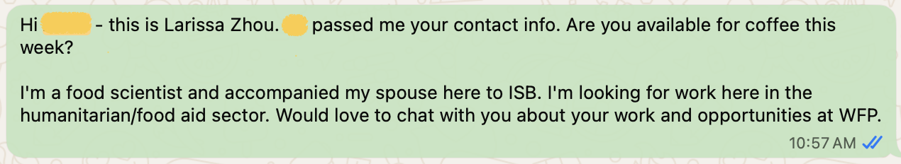 Examples from inbox