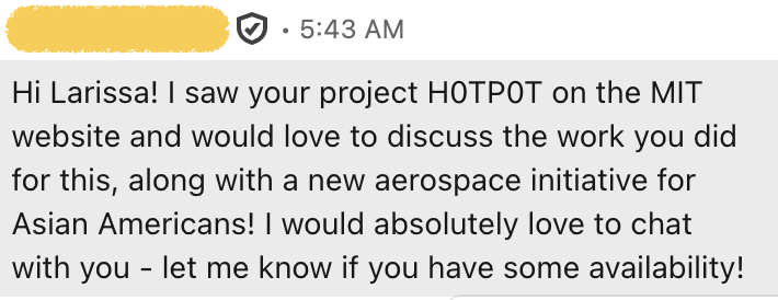 Examples from inbox
