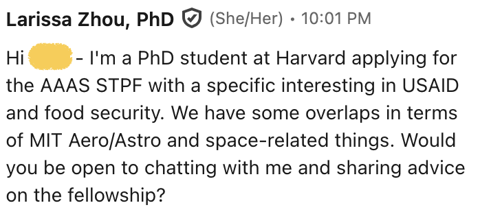 Examples from inbox